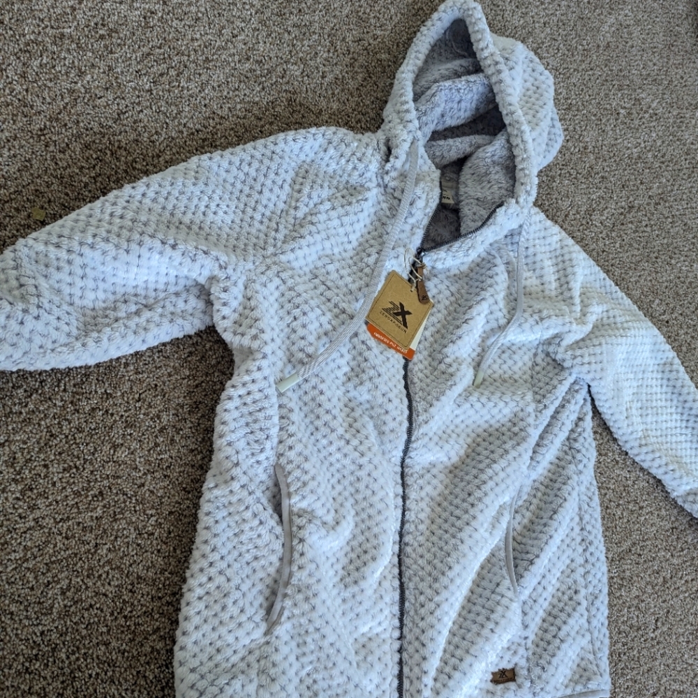 Cozy Textured Hooded Jacket